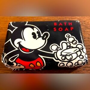 New in Wrapper Walt Disney Resort Mickey Mouse Bath Bar Soap Retired HTF